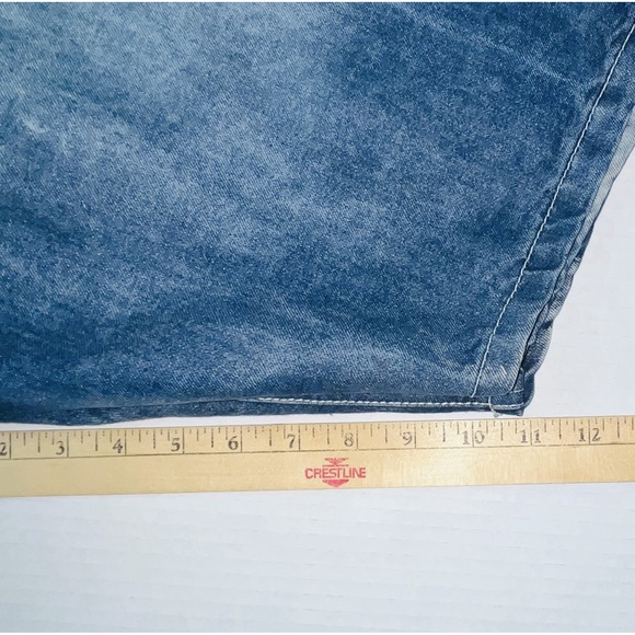 Ecko Unltd Jean Shorts Men's 50 Relaxed‎ Fit Blue Denim Y2K Vintage Streetwear - Picture 7 of 7